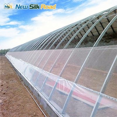 Galvanized Steel Frame Greenhouse For Winter With Ventilation And Irrigation Systems