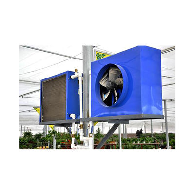 Video Technical Support for Easy to Operate Air Heater in Manufacturing Plant Greenhouse