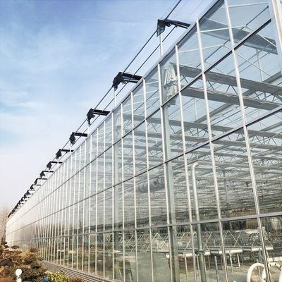 new design aluminum garden greenhouse sale wholesale price glass hydroponics greenhouse glass greenhouse for agro